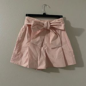 Jcrew pink shorts with bow | Size 00